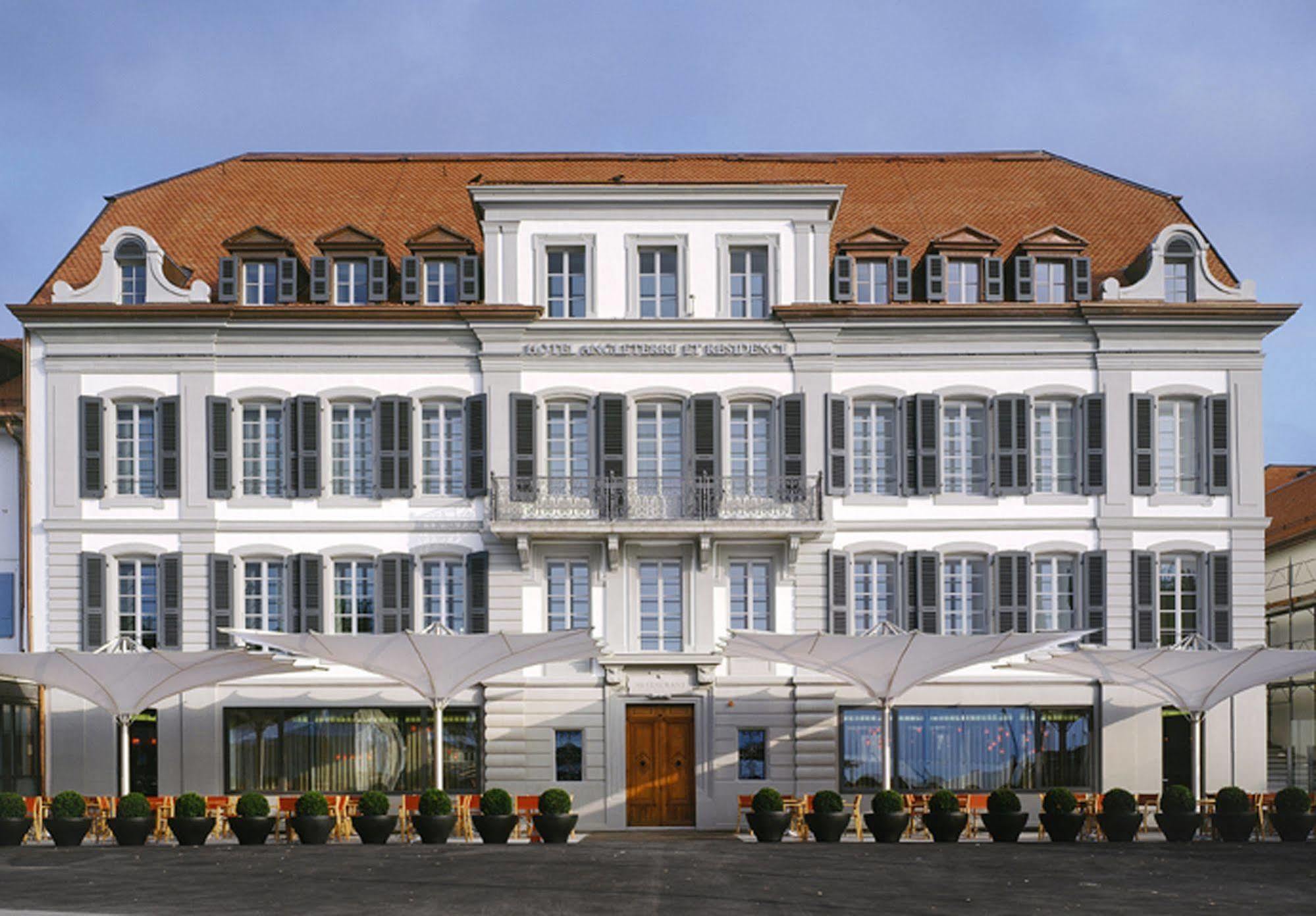 Hotel Angleterre&Résidence Lausanne Eksteriør billede